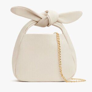 Cuyana Mini Bow Bag - Ecru